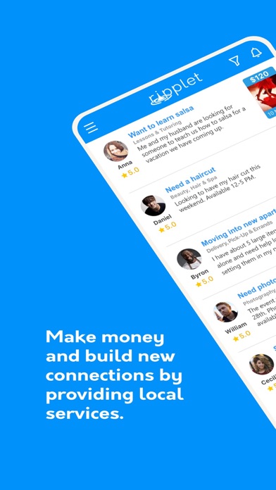 ripplet - Local Freelance Screenshot