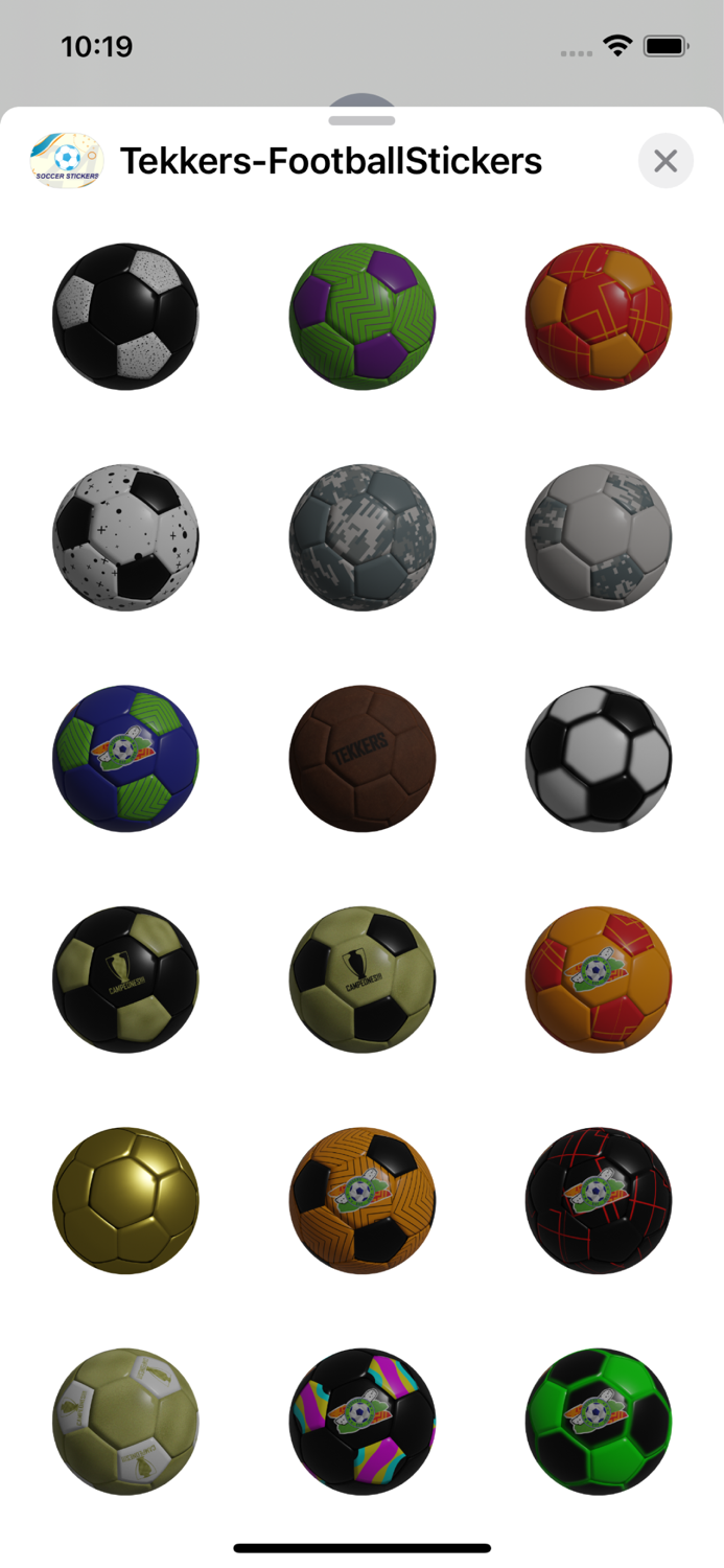Soccer - Stickers