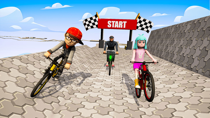 Fearless BMX Stunt Racing 3D