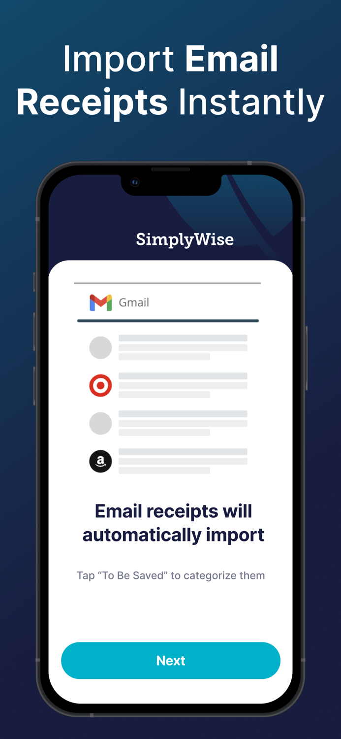 SimplyWise Receipt Scanner