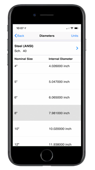 Pipe Flow Liquid Pressure Drop Screenshot