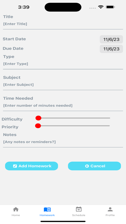 #4. Homework Aid Student version (iOS) Podle: New Story Tech