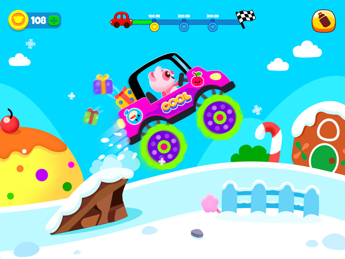 Monster Truck Piggy Panda