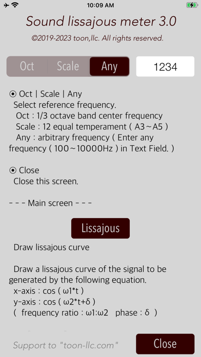 Sound Lissajous Meter screenshot1