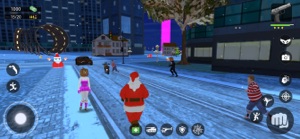 Christmas Gangster: Rope Santa screenshot #2 for iPhone