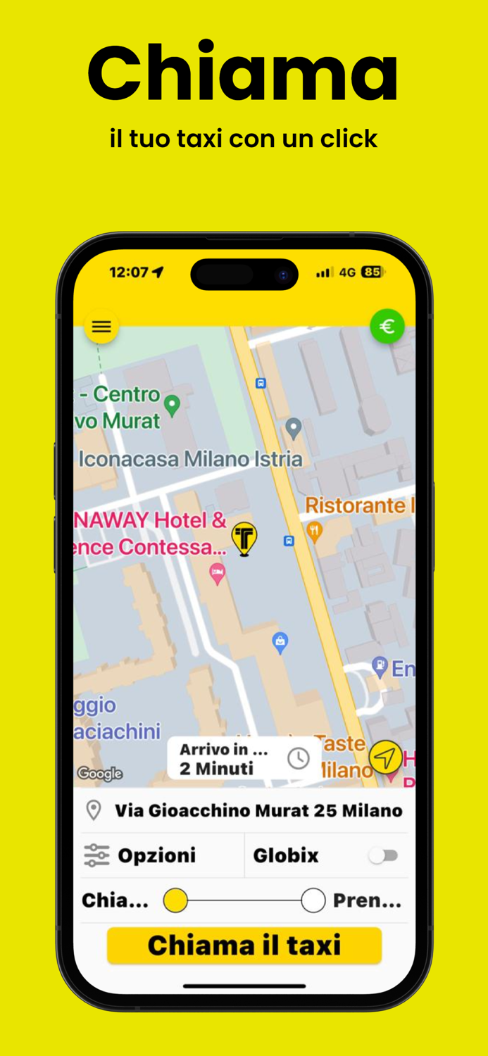 inTaxi il tuo taxi