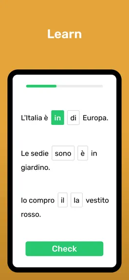 Game screenshot Wlingua - Learn Italian hack
