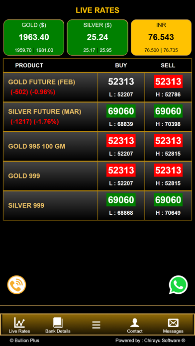 Bullion Plus Screenshot