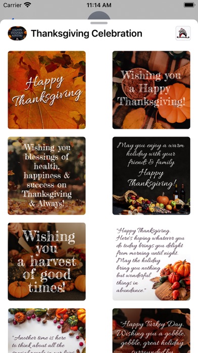Screenshot #2 pour Thanksgiving Celebration