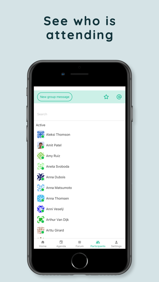 #4. ComsApp, conference app (iOS) By: Marianne Mandl