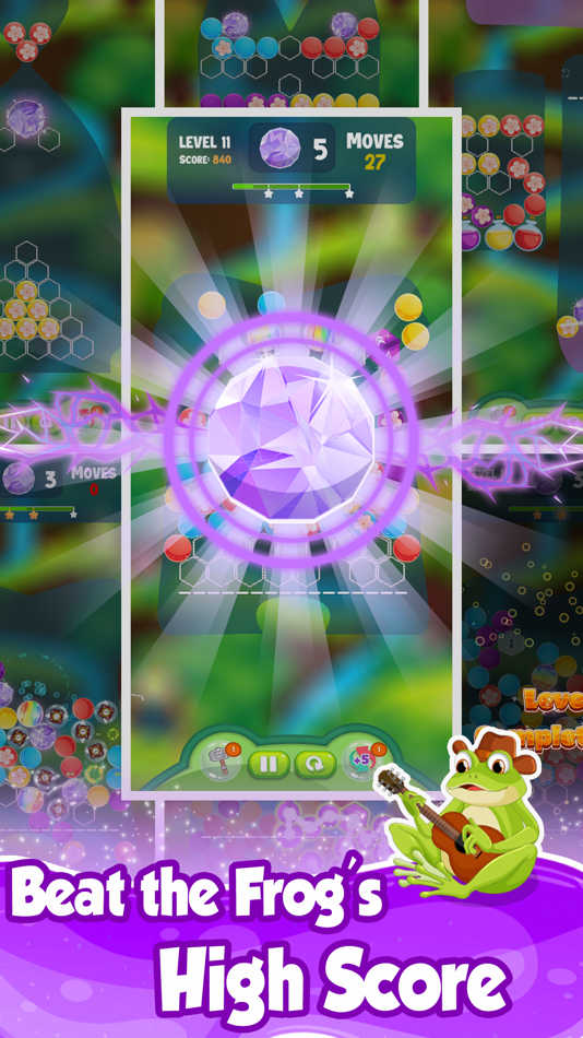 #4. Bubble Blast: Frog Pop! (iOS) 由: Tin Dang