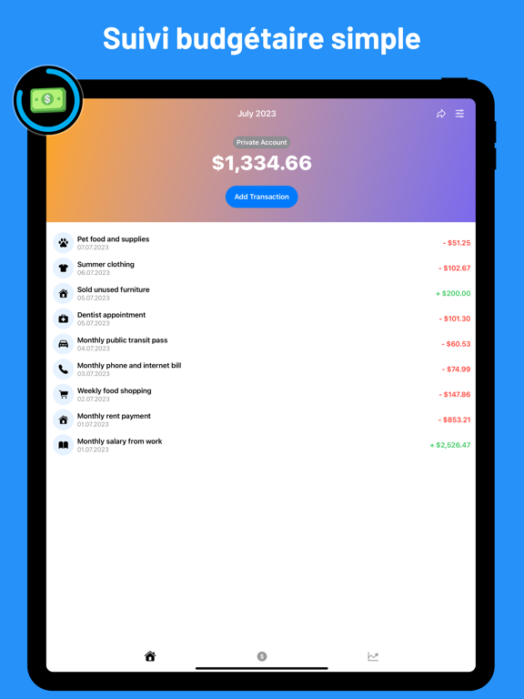 Screenshot #4 pour BudSpend Pro: Expense Tracker