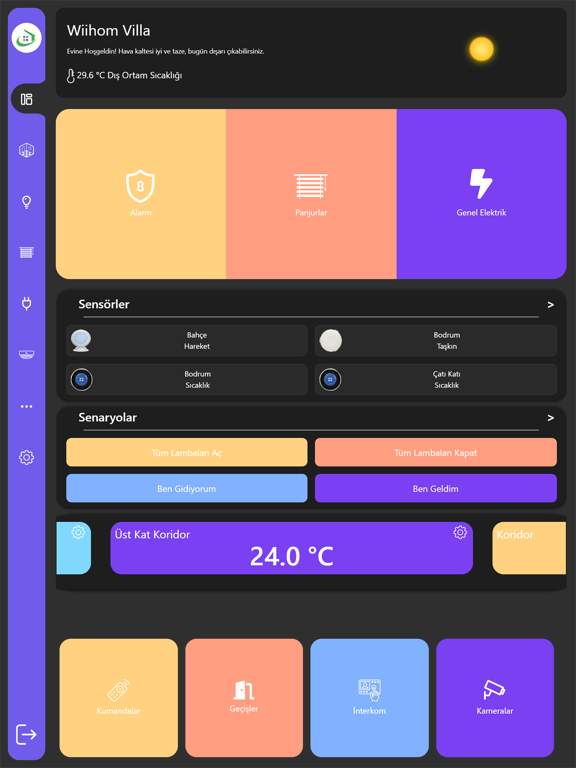 Screenshot #4 pour WiiHOM Akıllı Ev Sistemleri