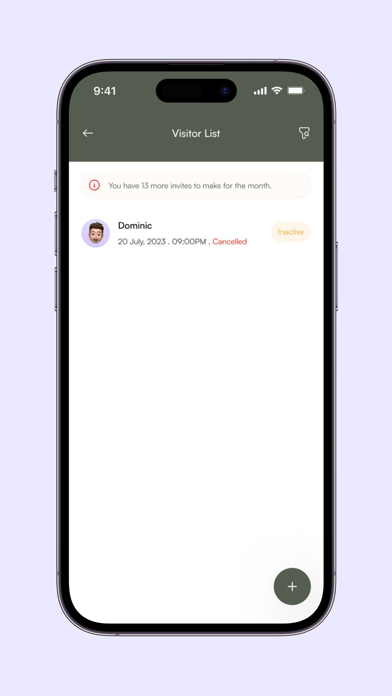 App screenshot