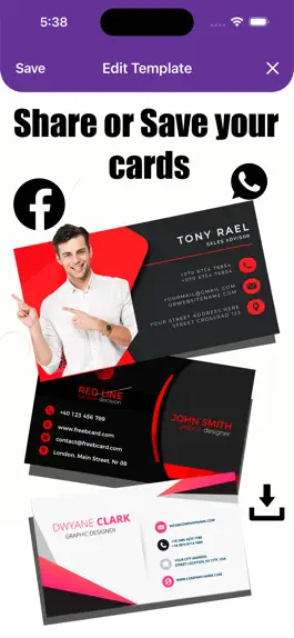 Game screenshot Business Card Maker hack