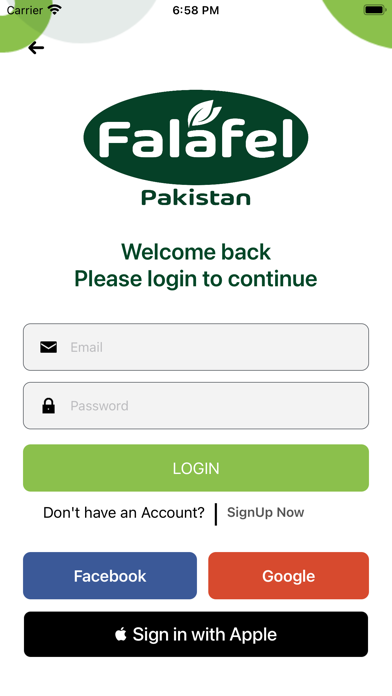 Falafel Pakistan Screenshot