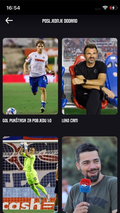 Hajduk Digital TV Screenshot