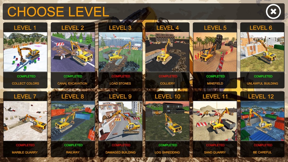 #2. Excavator Simulator REMAKE (iOS) 由: idris Celik