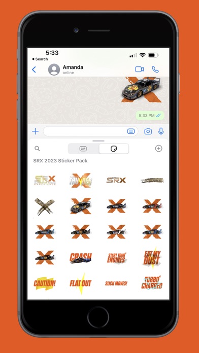 Screenshot #3 pour SRX Sticker Pack For WhatsApp