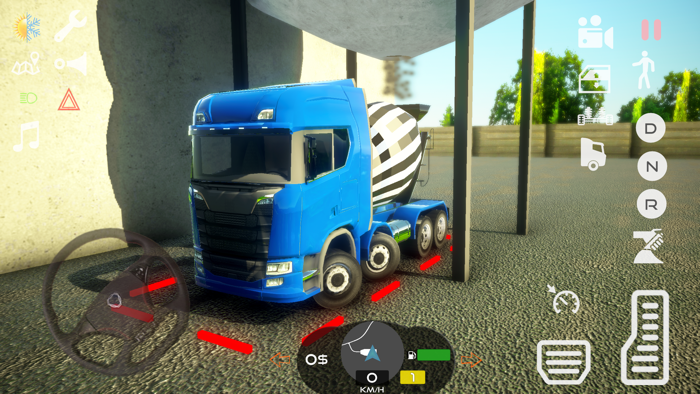 Euro Truck Simulator Mixer 3D