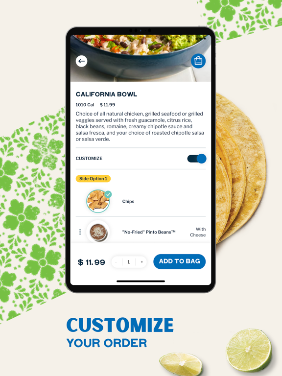 Rubio's iPad screenshot 4 - Food & Drink app