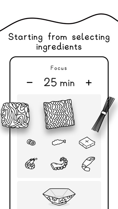 Focus Noodles-Study timer Screenshot