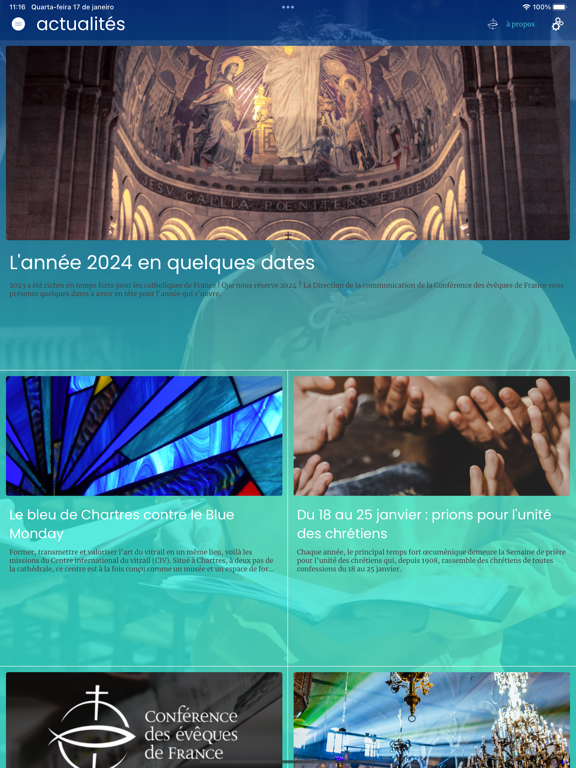 Screenshot #5 pour Eglise catholique en France