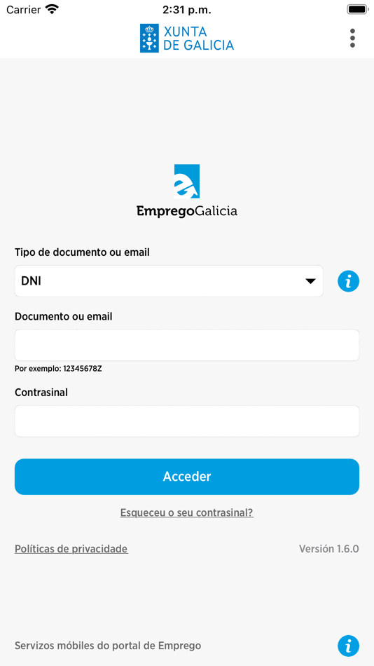#1. MOBEM (iOS) Podle: Xunta de Galicia