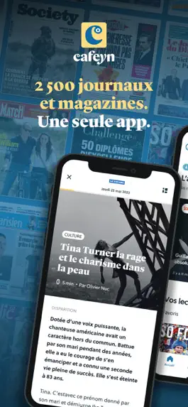 Game screenshot Cafeyn - Journaux & magazines mod apk