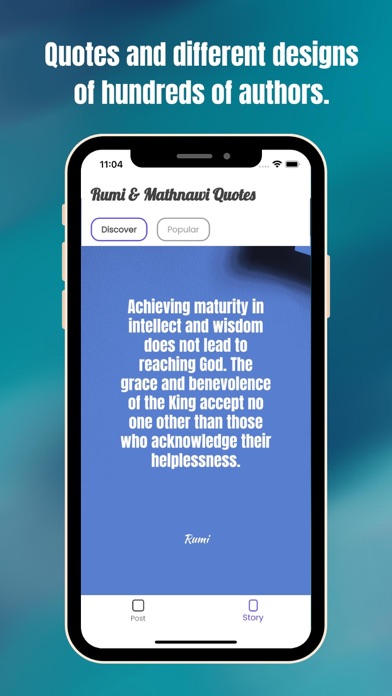 Rumi & Mathnawi Quotes Screenshot