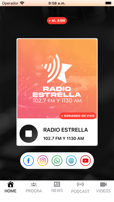 Radio Estrella Alabama Screenshot