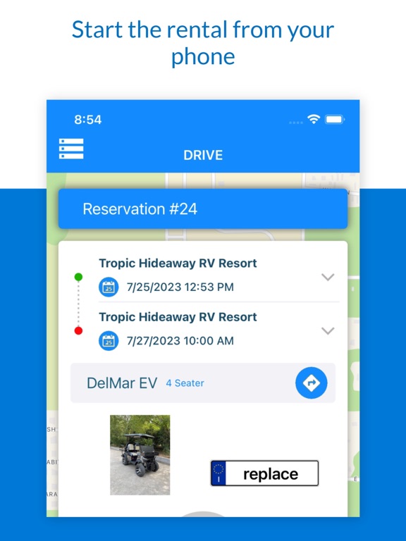 DelMar EV iPad screenshot 6 - Travel app