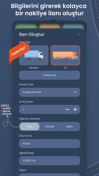 nakliyekullan Screenshot