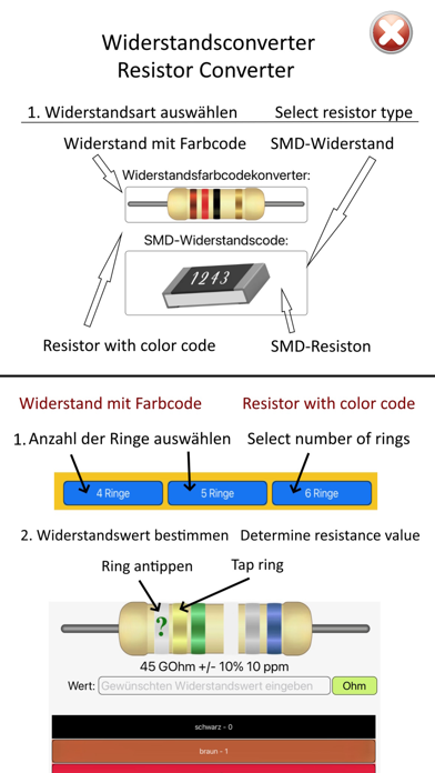 Resistor-Converter Screenshot