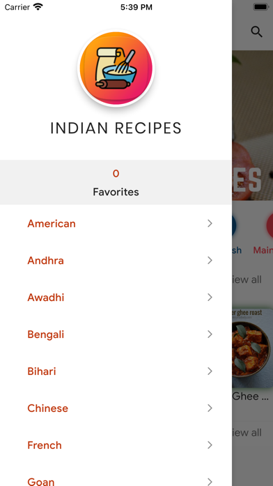 Veg Recipes of India Screenshot