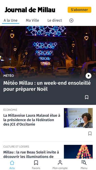 Screenshot #1 pour Le Journal De Millau