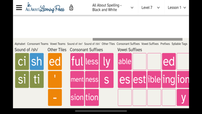 Letter Tiles for Learning Screenshot