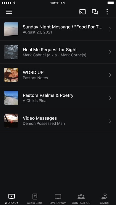 Screenshot #1 pour Kapena Wright Ministries