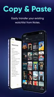 queue - find movies & shows iphone screenshot 2