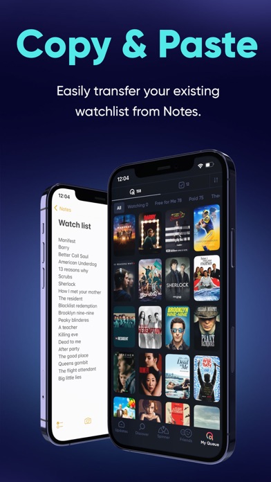 Queue - Find Movies & Shows Screenshot