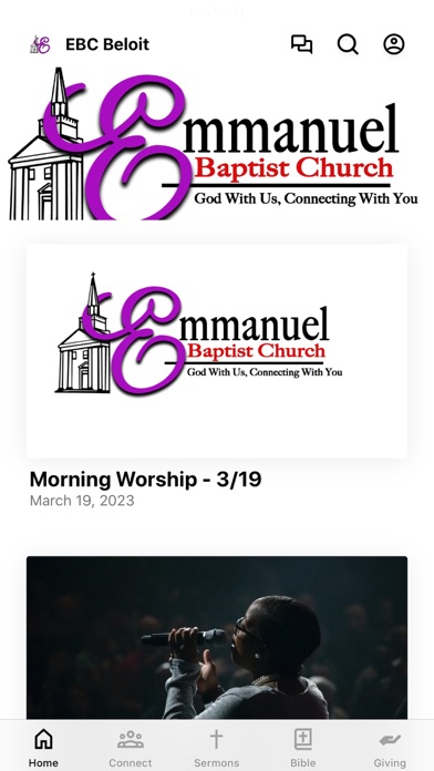 Screenshot #1 pour Emmanuel Baptist Church Beloit
