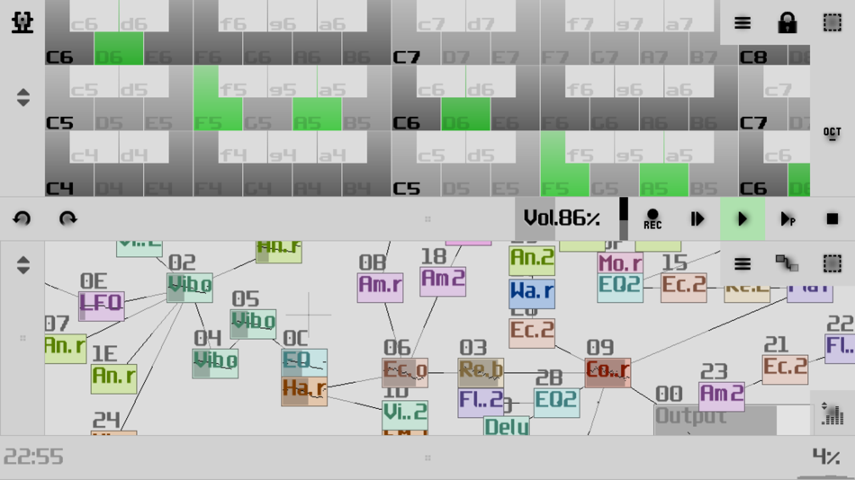 #2. SunVox (iOS) Przez: Alexander Zolotov