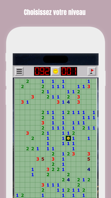 Screenshot #3 pour Demineur (Minesweeper)
