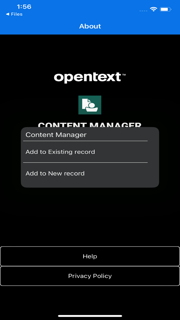 Micro Focus Content Manager