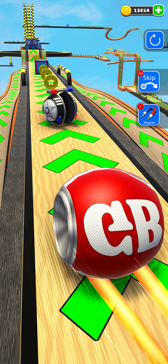 Rolling Sky Balls 3D Game