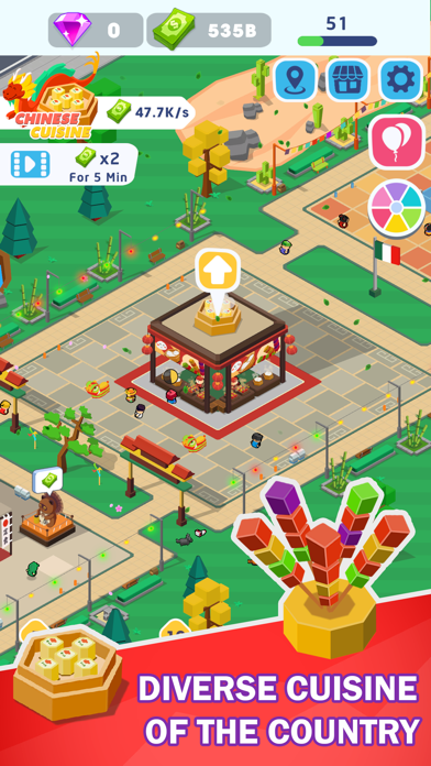 Idle Cuisine Park Tycoon Screenshot