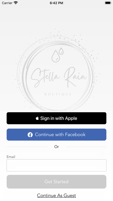 Stella Rain Boutique Screenshot