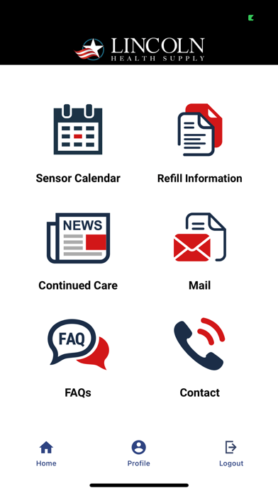 Lincoln Health Supply Screenshot