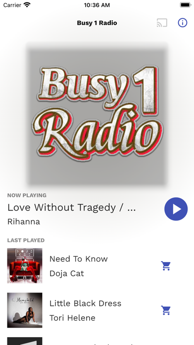 Busy 1 Radio Screenshot