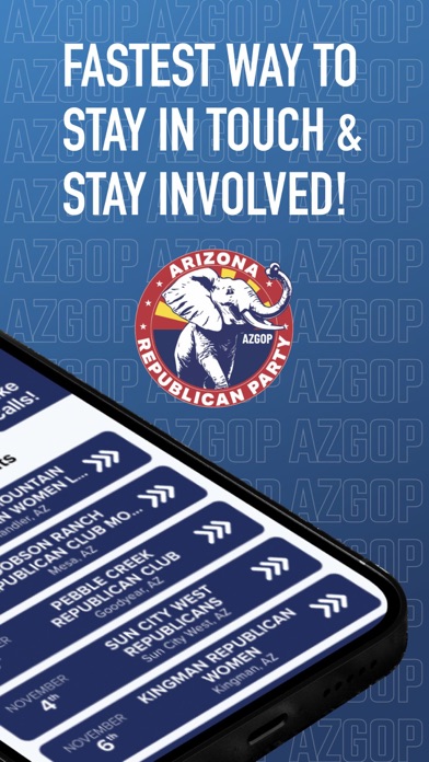 AZGOP Arizona Republicans Screenshot
